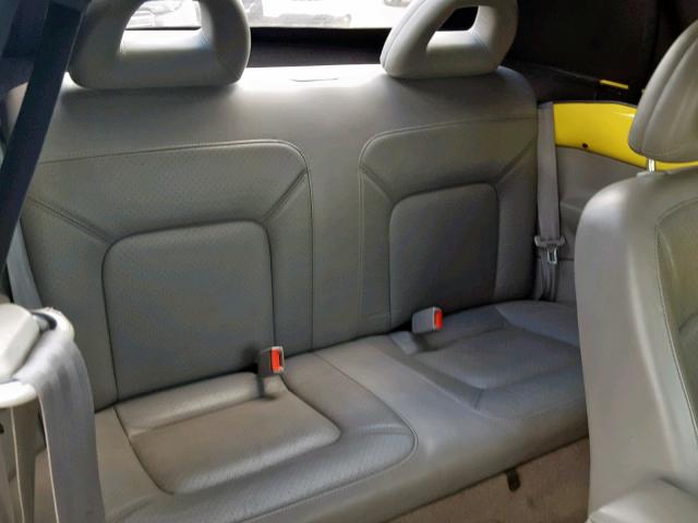 3VWDD21C8YM470762 - 2000 VOLKSWAGEN NEW BEETLE ყვითელი ფოტო 6