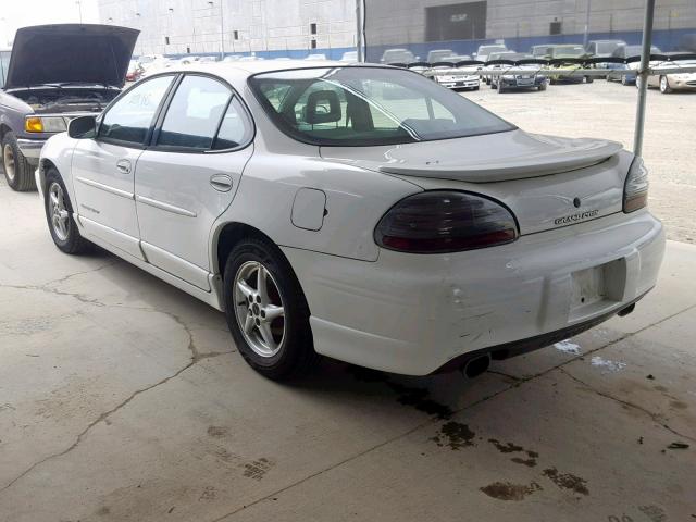 1G2WP52K7YF320138 - 2000 PONTIAC GRAND PRIX 白色 照片 3