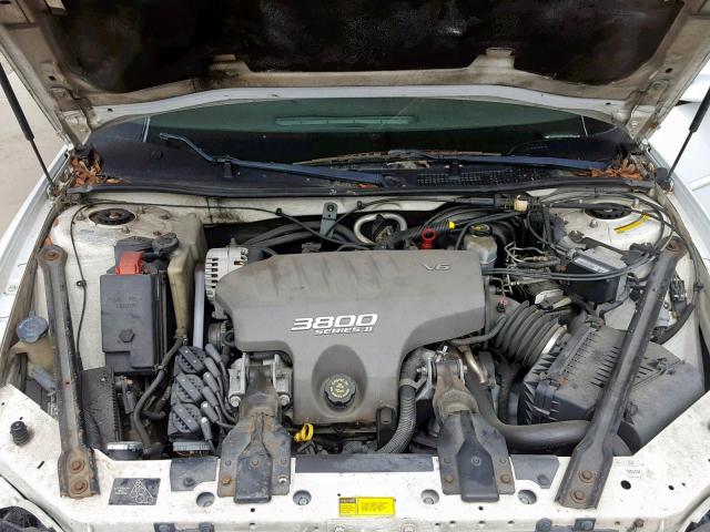1G2WP52K7YF320138 - 2000 PONTIAC GRAND PRIX 白色 照片 7