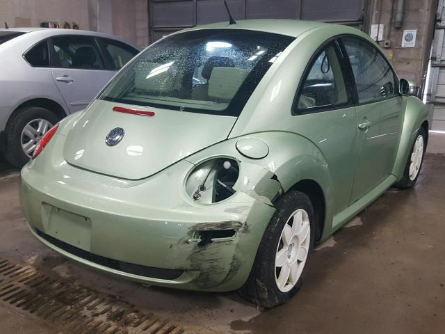 3VWRW31C06M415550 - 2006 VOLKSWAGEN NEW BEETLE GREEN photo 4