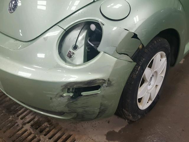 3VWRW31C06M415550 - 2006 VOLKSWAGEN NEW BEETLE GREEN photo 9