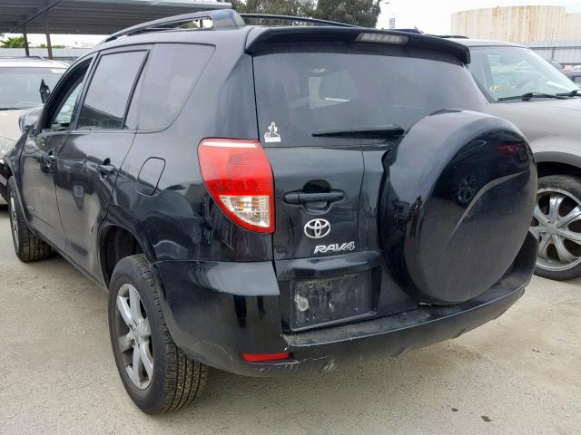 JTMBK31VX76013411 - 2007 TOYOTA RAV4 LIMIT BLACK photo 3