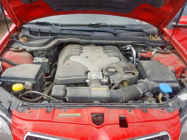 6G2ER57719L180815 - 2009 PONTIAC G8 RED photo 7