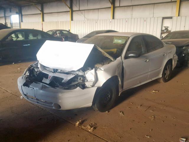 1G2NF52E14C251810 - 2004 PONTIAC GRAND AM S WHITE photo 2