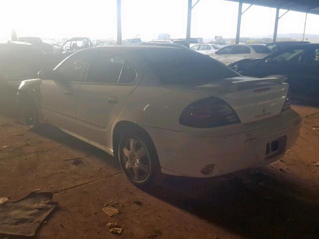 1G2NF52E14C251810 - 2004 PONTIAC GRAND AM S WHITE photo 3