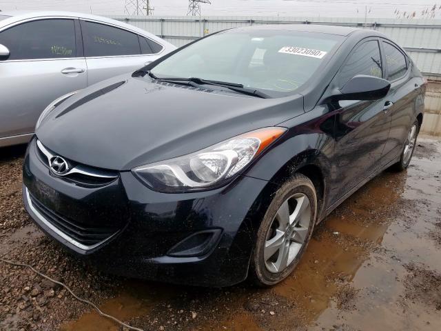 KMHDH4AE0DU787215 - 2013 HYUNDAI ELANTRA GLS  photo 2