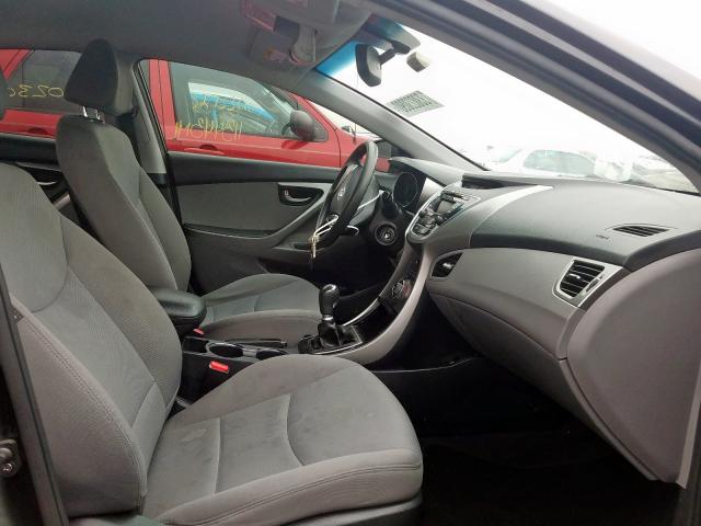 KMHDH4AE0DU787215 - 2013 HYUNDAI ELANTRA GLS  photo 5