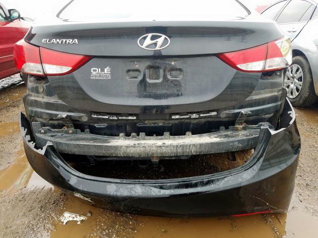 KMHDH4AE0DU787215 - 2013 HYUNDAI ELANTRA GLS  photo 9