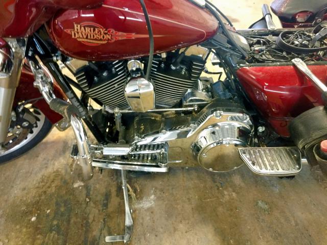 1HD1FF4199Y663346 - 2009 HARLEY-DAVIDSON FLHTC BURGUNDY photo 7