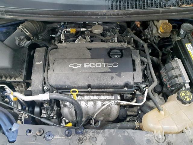 1G1JA5SH6D4113847 - 2013 CHEVROLET SONIC LS BLUE photo 7