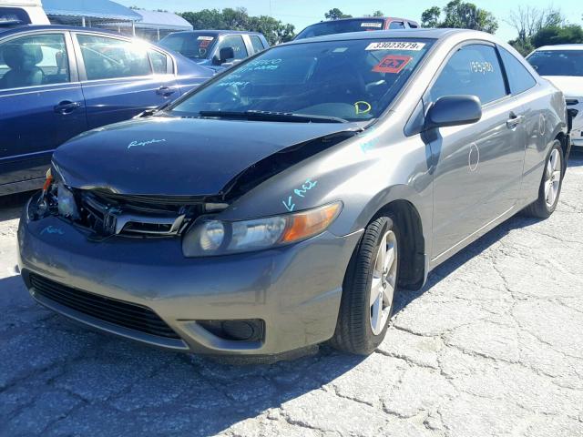 2HGFG12998H541516 - 2008 HONDA CIVIC EXL 灰色 照片 2