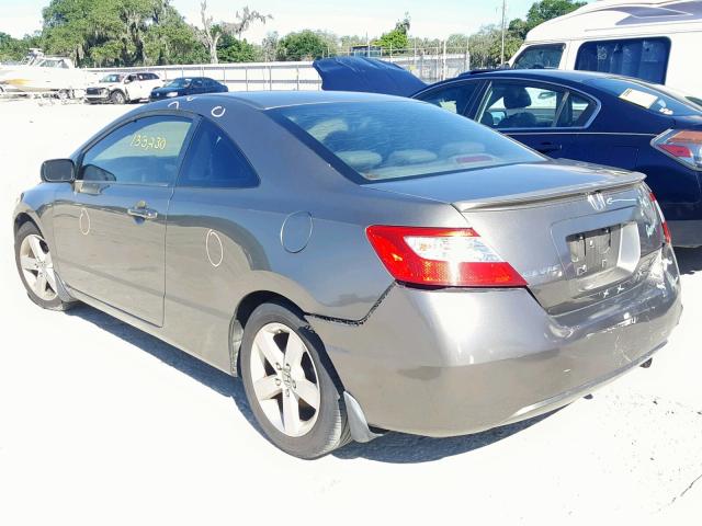 2HGFG12998H541516 - 2008 HONDA CIVIC EXL 灰色 照片 3