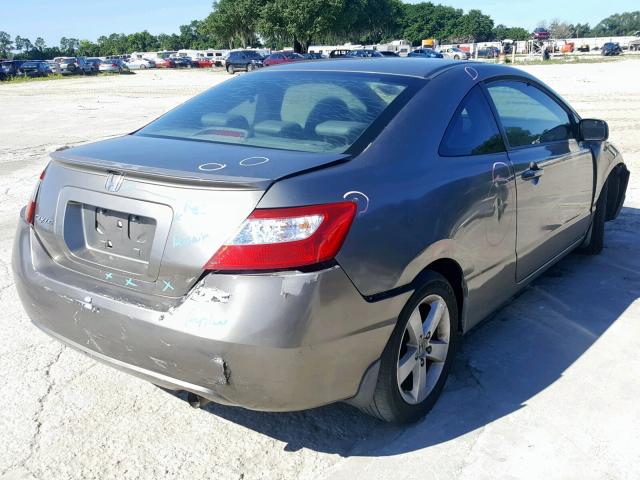 2HGFG12998H541516 - 2008 HONDA CIVIC EXL 灰色 照片 4