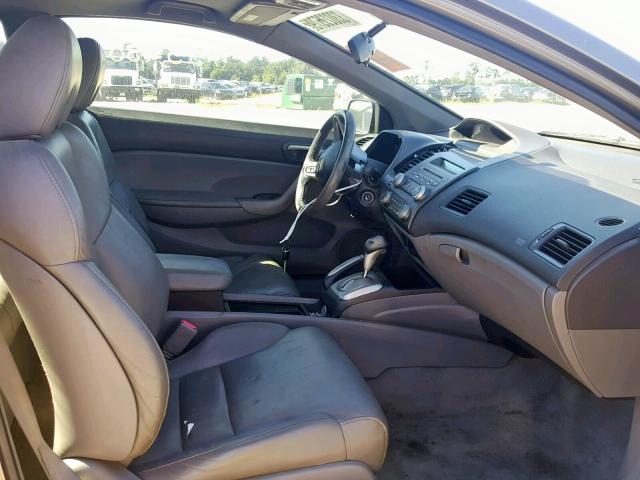 2HGFG12998H541516 - 2008 HONDA CIVIC EXL 灰色 照片 5