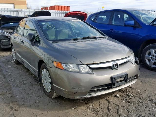 2HGFA16346H022068 - 2006 HONDA CIVIC DX V GRAY photo 1