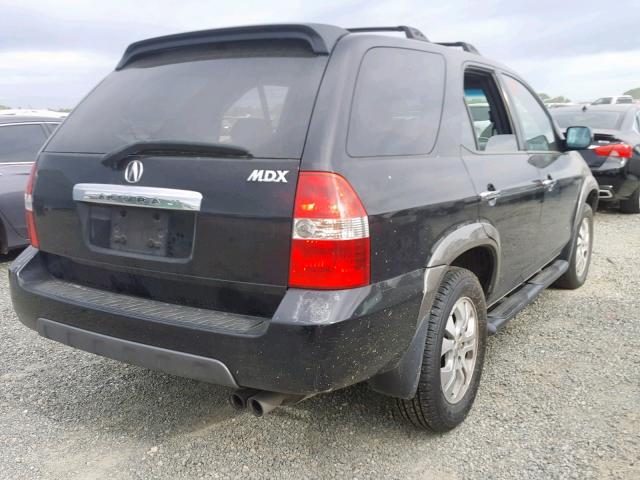 2HNYD18653H524504 - 2003 ACURA MDX TOURIN BLACK photo 4