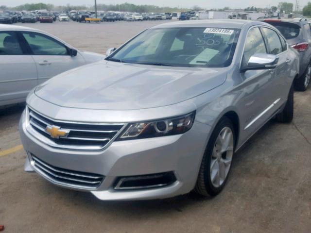 2G1125S32J9155054 - 2018 CHEVROLET IMPALA PRE SILVER photo 2