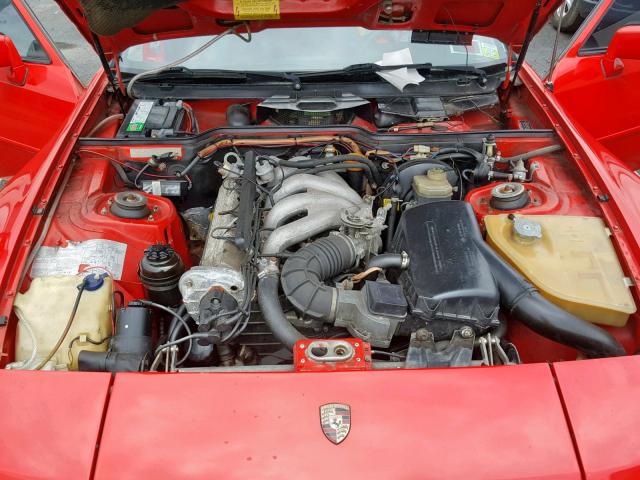 WP0AA0942EN460326 - 1984 PORSCHE 944 RED photo 7