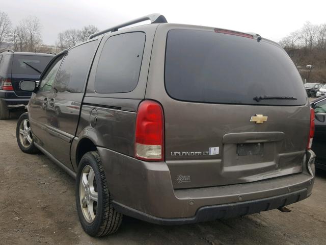 1GNDV33L05D254843 - 2005 CHEVROLET UPLANDER L 棕色 照片 3