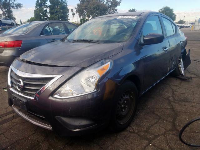 3N1CN7AP4FL914883 - 2015 NISSAN VERSA S  photo 2