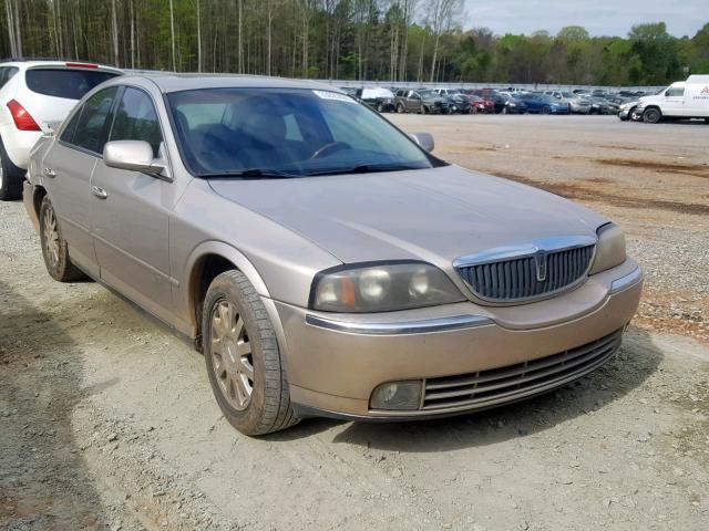 1LNHM86S83Y699491 - 2003 LINCOLN LS GOLD photo 1