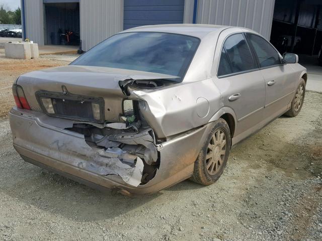 1LNHM86S83Y699491 - 2003 LINCOLN LS GOLD photo 4