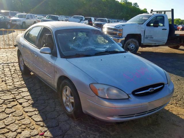 1FAFP56S3YA242210 - 2000 FORD TAURUS SEL SILVER photo 1