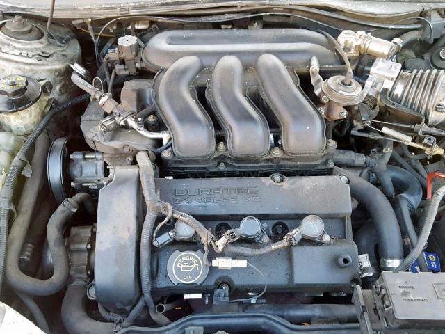 1FAFP56S3YA242210 - 2000 FORD TAURUS SEL SILVER photo 7