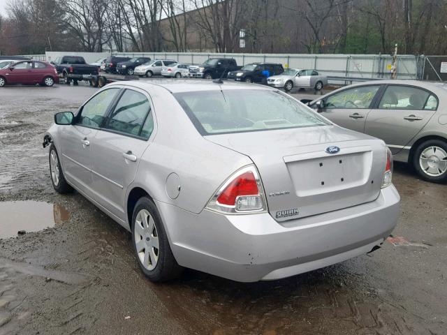 3FAHP06Z17R270293 - 2007 FORD FUSION S SILVER photo 3