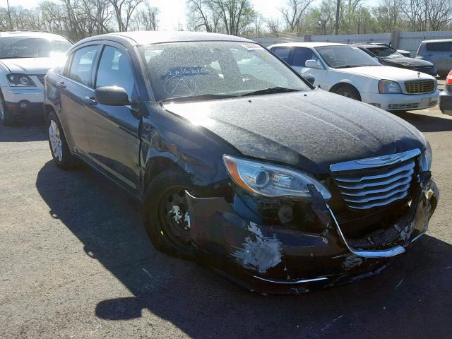 1C3CCBABXEN168145 - 2014 CHRYSLER 200 LX BLUE photo 1