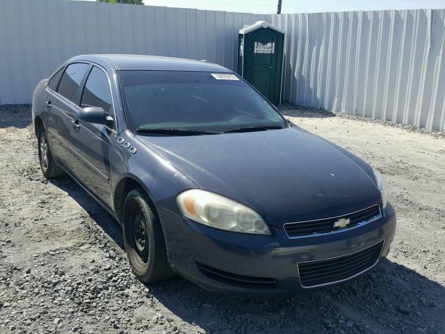 2G1WB58KX81211724 - 2008 CHEVROLET IMPALA LS BLUE photo 1