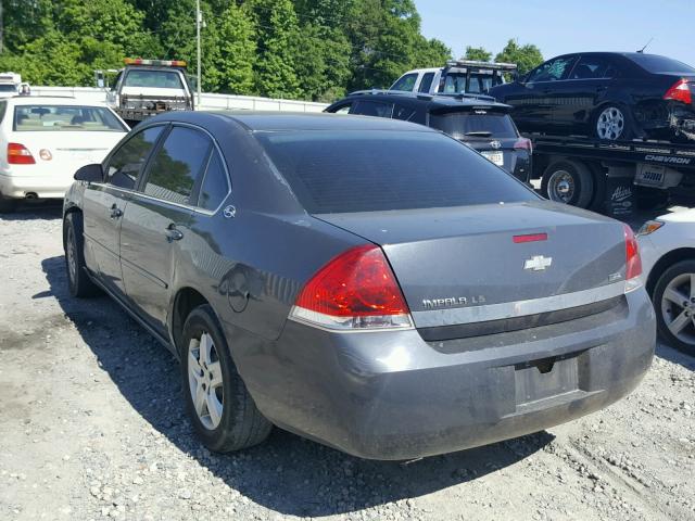 2G1WB58KX81211724 - 2008 CHEVROLET IMPALA LS BLUE photo 3