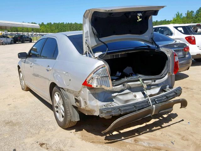 3FAHP0GA2BR239801 - 2011 FORD FUSION S SILVER photo 3