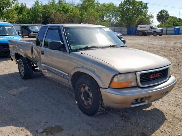 1GTCS19W4Y8144877 - 2000 GMC SONOMA GRAY photo 1