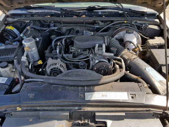 1GTCS19W4Y8144877 - 2000 GMC SONOMA GRAY photo 7