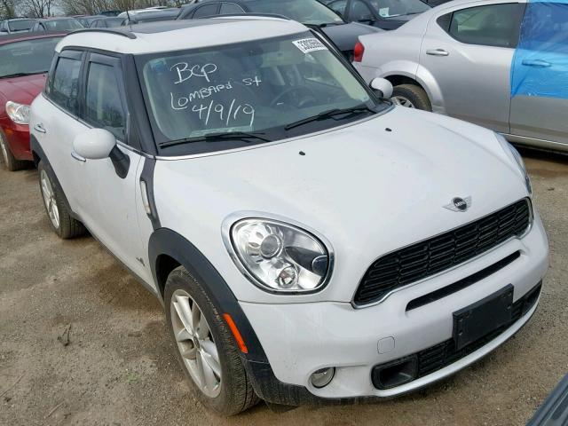 WMWZC5C51DWP32981 - 2013 MINI COOPER S C WHITE photo 1