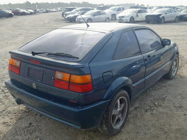 WVWDB4503LK021865 - 1990 VOLKSWAGEN CORRADO GREEN photo 4