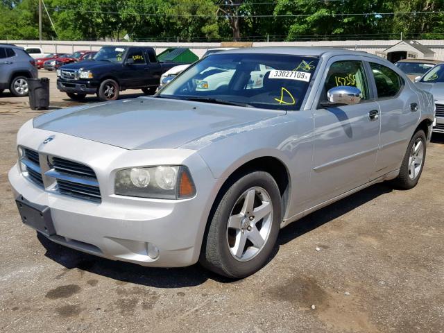 2B3CA3CVXAH243381 - 2010 DODGE CHARGER SX SILVER photo 2