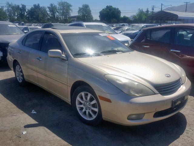 JTHBF30GX25008505 - 2002 LEXUS ES 300 GOLD photo 1