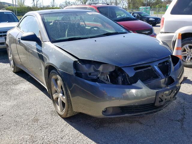 1G2ZH35N574133074 - 2007 PONTIAC G6 GT GRAY photo 1