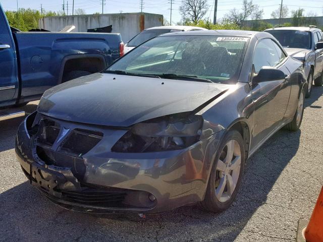 1G2ZH35N574133074 - 2007 PONTIAC G6 GT GRAY photo 2