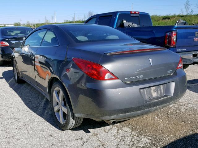 1G2ZH35N574133074 - 2007 PONTIAC G6 GT GRAY photo 3