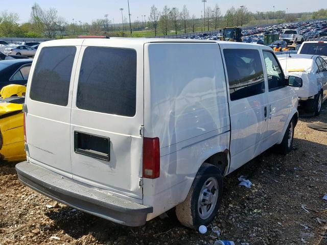 1GCDM19X94B119302 - 2004 CHEVROLET ASTRO WHITE photo 4