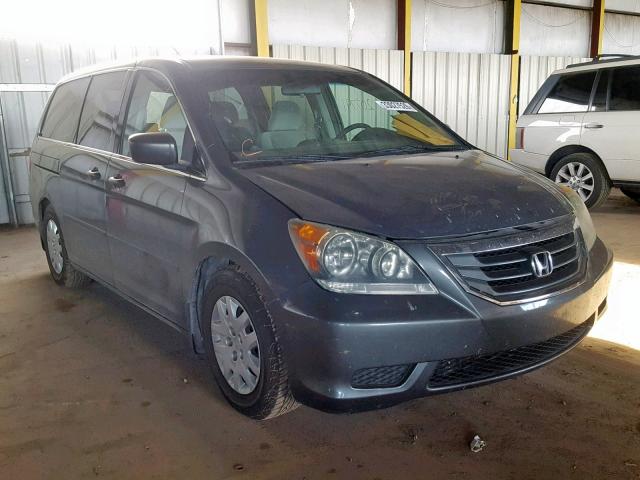 5FNRL38268B010390 - 2008 HONDA ODYSSEY LX GRAY photo 1