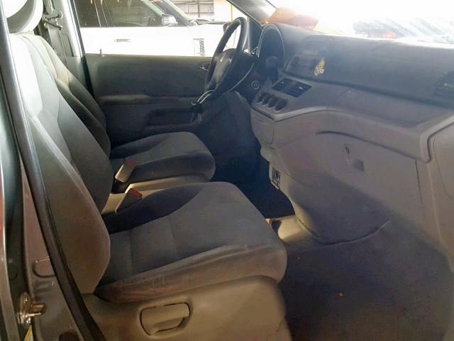 5FNRL38268B010390 - 2008 HONDA ODYSSEY LX GRAY photo 5