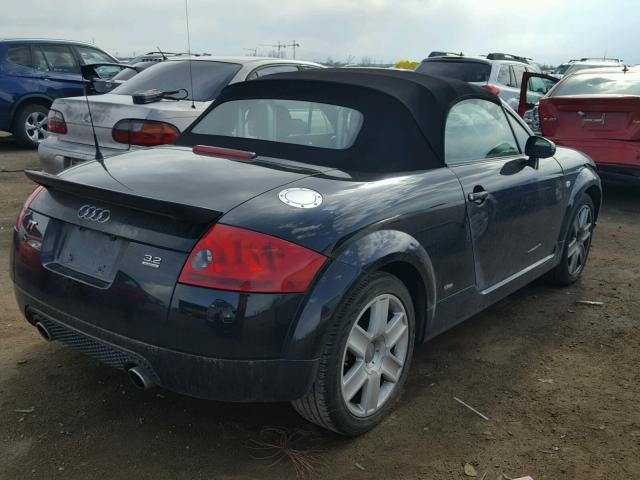 TRUUF28N941014643 - 2004 AUDI TT 3.2 BLACK photo 4