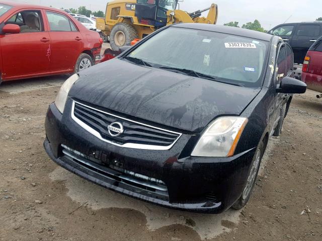 3N1AB6AP0BL603147 - 2011 NISSAN SENTRA 2.0 BLACK photo 2