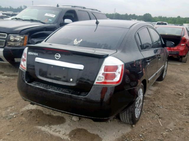 3N1AB6AP0BL603147 - 2011 NISSAN SENTRA 2.0 BLACK photo 4