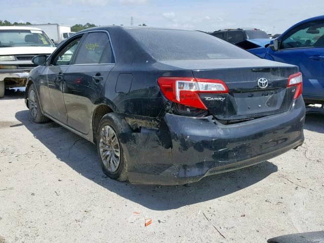 4T1BF1FK2EU354054 - 2014 TOYOTA CAMRY L 黑色 照片 3