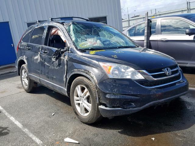 5J6RE4H74AL091897 - 2010 HONDA CR-V EXL BLACK photo 1